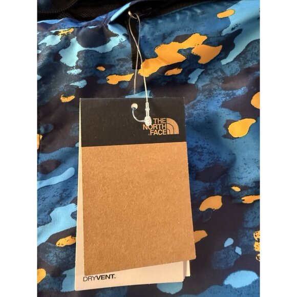 The North Face Boys 10-12 Blue/Dryvent Hooded Wind/waterproof Rain Jacket - Picture 12 of 16